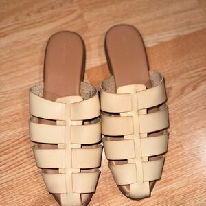 Women's Cream Woven Slip- Old Navy